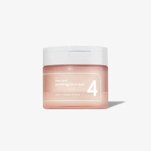 Numbuzin - No. 4 Pore Zero Peeled Egg Toner Pad