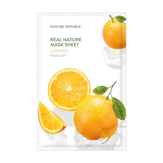 Nature Republic - Real Nature Mask Sheet Orange