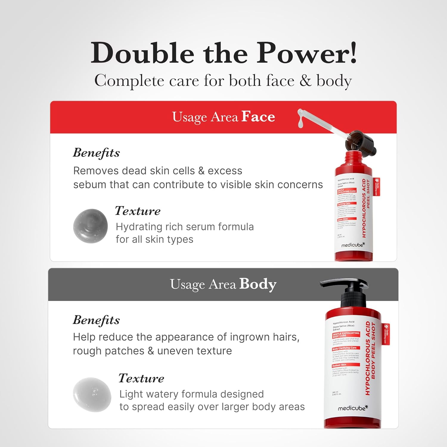 Medicube - Hypochlorous Acid Body Peel Shot 280ml