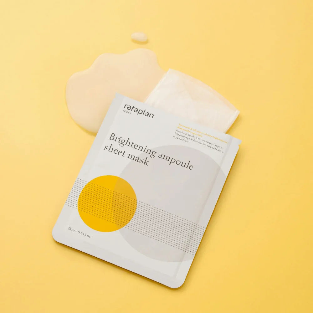 Rataplan - Brightening Ampoule Sheet Mask (5 pack)